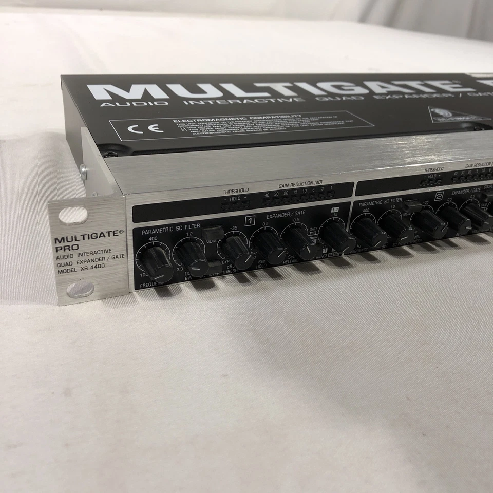 Behringer MultiGate Pro XR4400 4 Channel Expander/Gate - Used - Image 3 of 4
