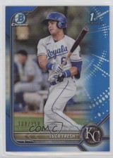 2022 Bowman Chrome Prospects Blue Refractor 108/150 Luca Tresh #BCP-136 s3g