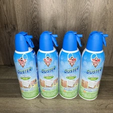 Air Duster Falcon Dust-Off Compressed Canned Electronics Cleaner 12oz x 4 Pack