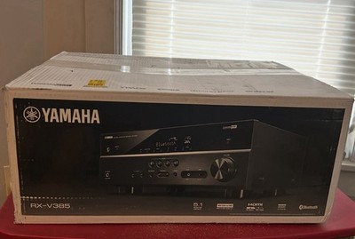 Yamaha Rx-v385 5.1-channel 4k Ultra HD AV Receiver for sale online