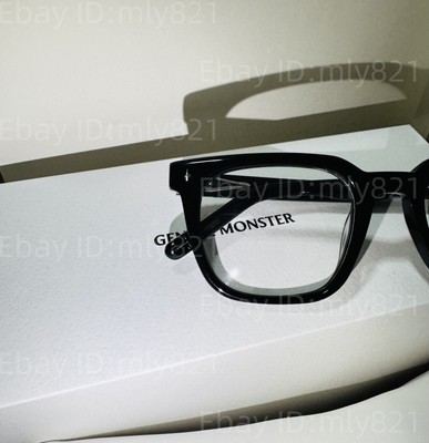 GentleMonster Sunglasses BOLD - OJO 01 Black Frame Clear Lenses | eBay