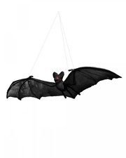 Vampir Fledermaus mit Nylon-Flügeln als klassische Halloween-Deko
