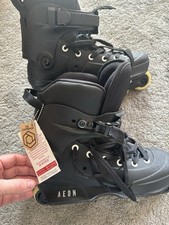 USD Aeon Size Uk10/11 - Hardly Used - Black - Aggressive Skates Rollerblades