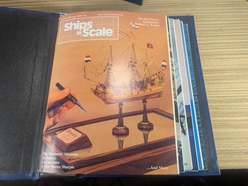 Seaways Ships in Scale & Model Ship Builder Magazine in Binders Lot of 18 Issues - Picture 10 of 24