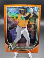 2025 Bowman Chrome - Lawrence Butler #65 Orange Mojo Refractor /25