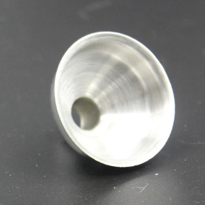 3Pcs Kitchen Stainless Steel Funnels Reusable Wine Pot Funnel Silver - Image 1 of 4