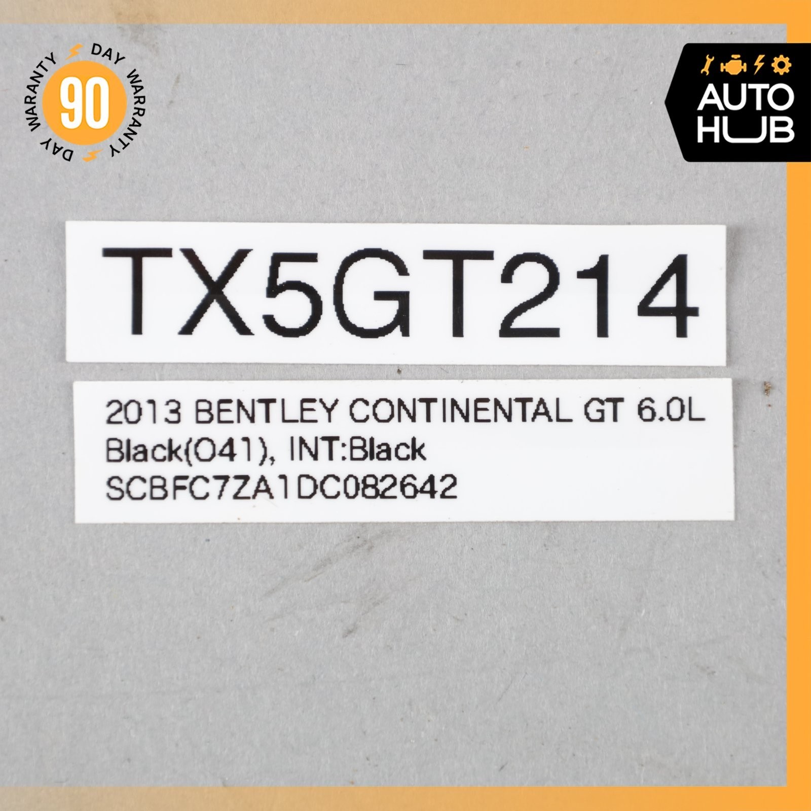 12-18 Bentley Continental GT GTC Right Side Fuel Pump Level Sending Unit OEM 30k