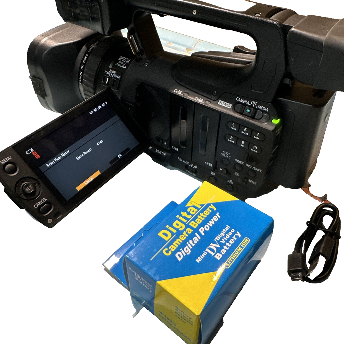 Lens Camcorder Canon Xf100 Review Canon XF100 Professional