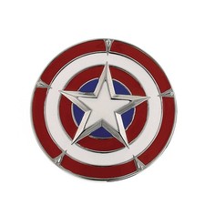 Marvel Captain America Shield 3 x 3 Belt Buckle Polly Simone