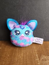 2023 Sonic Wacky Pack Blue Purple Pink Aqua FURBY Plush Stuffed Toy 3"