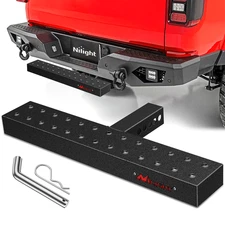 Hitch Step 2In Hitch Receiver Rear Bumper Guard 23.5In 5/8In Hitch Pin Clip
