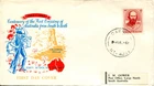 1962 Centenary of Stuart's Overland Crossing TAA 'Charles Todd' - ACCA FDC Blue