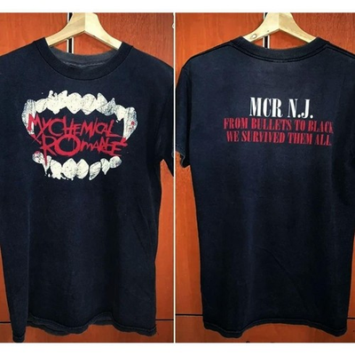 #ad 2 Sided My Chemical Romance Emo Rock Reprint T Shirt VK09821 $28.99