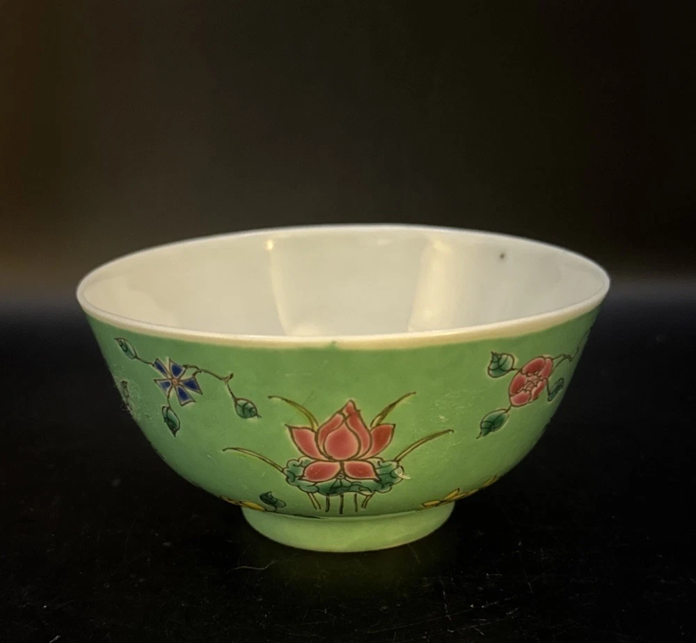 蓝色陶瓷1900-1940 中国古董碗| eBay