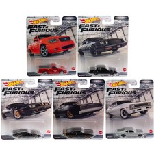 Hot Wheels Premium Fast  Furious 2022 Complete 5-Pack DMC55-957J 