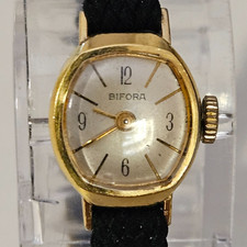 Orologio Vintage Donna BIFORA Micro Meccanico Antico 4Js German Ladies OLD Watch