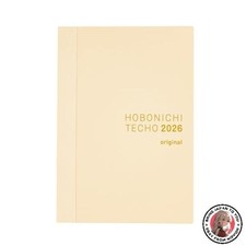 NEW Hobonichi Techo 2026 Original English Version A6 / 1 page per day / English