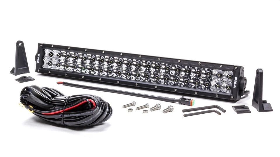 Piaa 26-06120, One Black Aluminum Quad Series 20In Dual Row Led Light Bar Combo  - Image 3 of 4