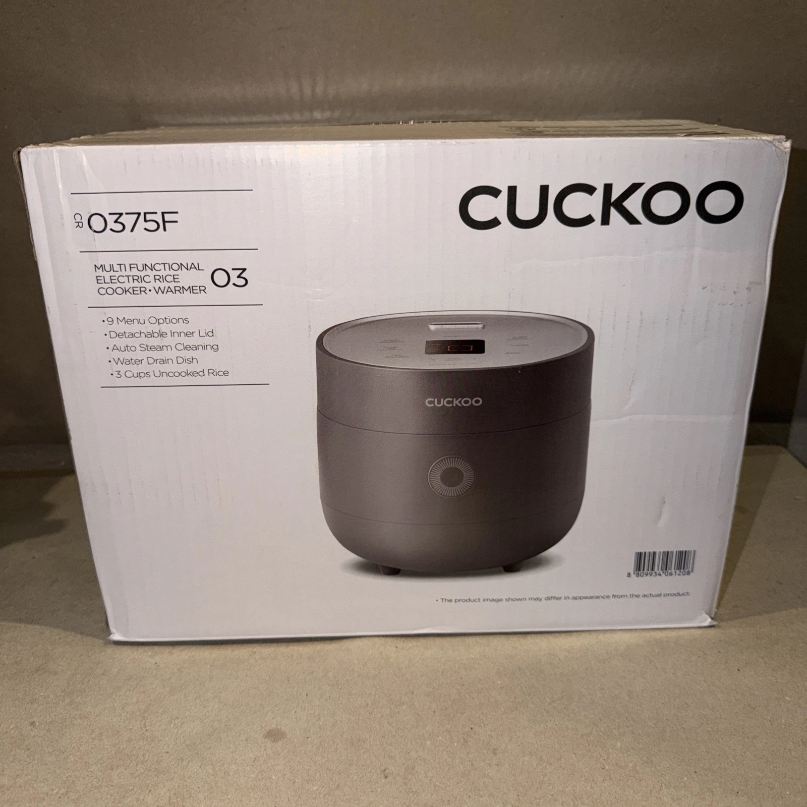 CUCKOO Micom Rice Cooker 3-Cup Uncooked / 6-Cup Cooked with Nonstick Inner Pot-m