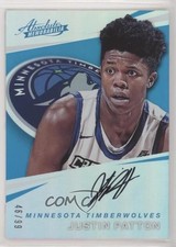 2017-18 Panini Absolute Rookie Auto 46/99 Justin Patton #AR-JP Auto 0cz