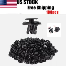 100 Pcs Engine Under Cover Push Type Retainer Clips For Toyota Lexus 90467-07201