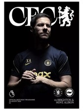 30/8/2026  CHELSEA v BRIGHTON & HOVE ALBION OFFICIAL PROGRAMME MINT UNOPENED