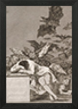 Image of The Sleep Produces Pixels Framed Wall Art Poster Canvas Print Picture