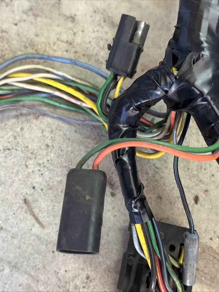 Ford Torino Fairlane Ranchero 1968 tablero cobra caja de fusibles principal arnés de cableado 68 Z Foto 3 de 4