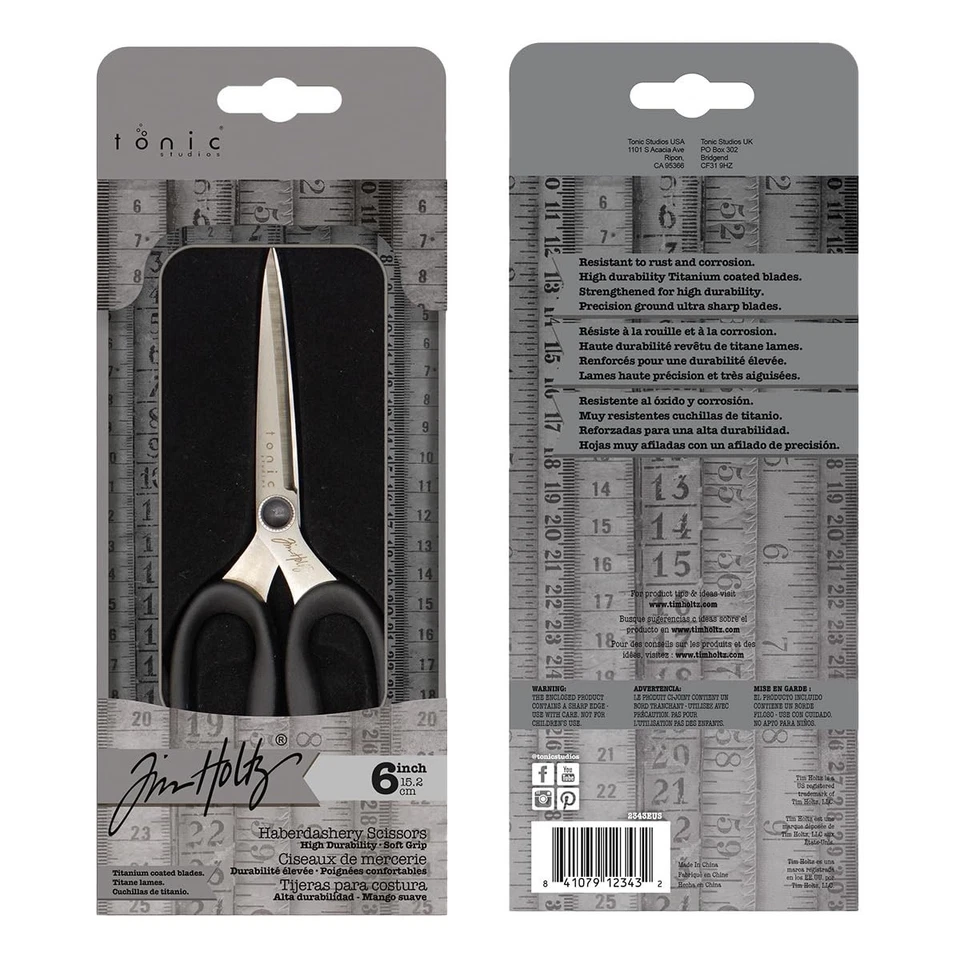 Tim Holtz Haberdashery Scissors 6" - Image 4 of 4
