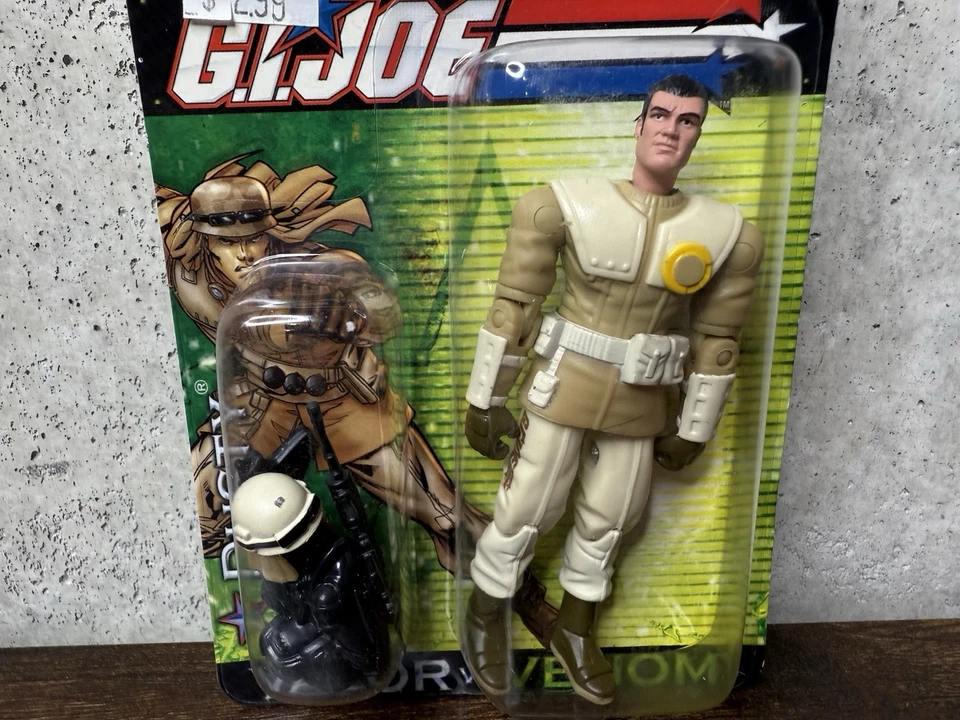 2004 GI JOE ARAH VALOR VS VENOM DUSTY 3.75" Action Figure NIB Hasbro - Image 2 of 3
