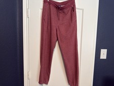 Patagonia Mahnya Fleece Sweatpants SEQUOIA RED Small