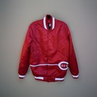 Cincinnati Reds Starter Black Label Red Bomber Jacket Small Limited Edition Mlb