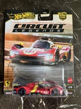 Hot Wheels Ferrari 499P Série Circuit Legends