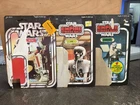 Vintage Kenner Star Wars Cardbacks Lot R5-D4 & 2-1B Droids Zuckuss Bounty Hunter