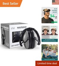 34dB NRR Ear Muffs - Compact Noise Protection for Loud Events  Sensory Needs