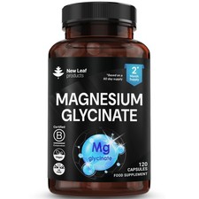 Magnesium Glycinate Supplements - 1040mg of - 120 count (Pack 1)  0.09 per thousand milligrams