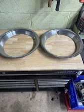 1968-79 Ford Mustang, Maverick, Torino 14″ rally wheel trim rings set of 2