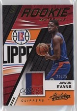 2017-18 Panini Absolute Rookie Materials Prime /25 Jawun Evans #RM-JEV fm0