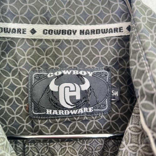 Cowboy Hardwear Boy Pearl Snap Shirt Small - Picture 4 of 4