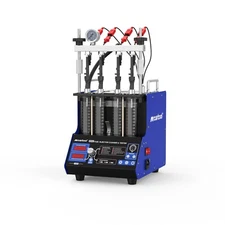 MRCARTOOL Automotive Fuel Injector Tester Fuel Injector Cleaner Machine Tool Kit