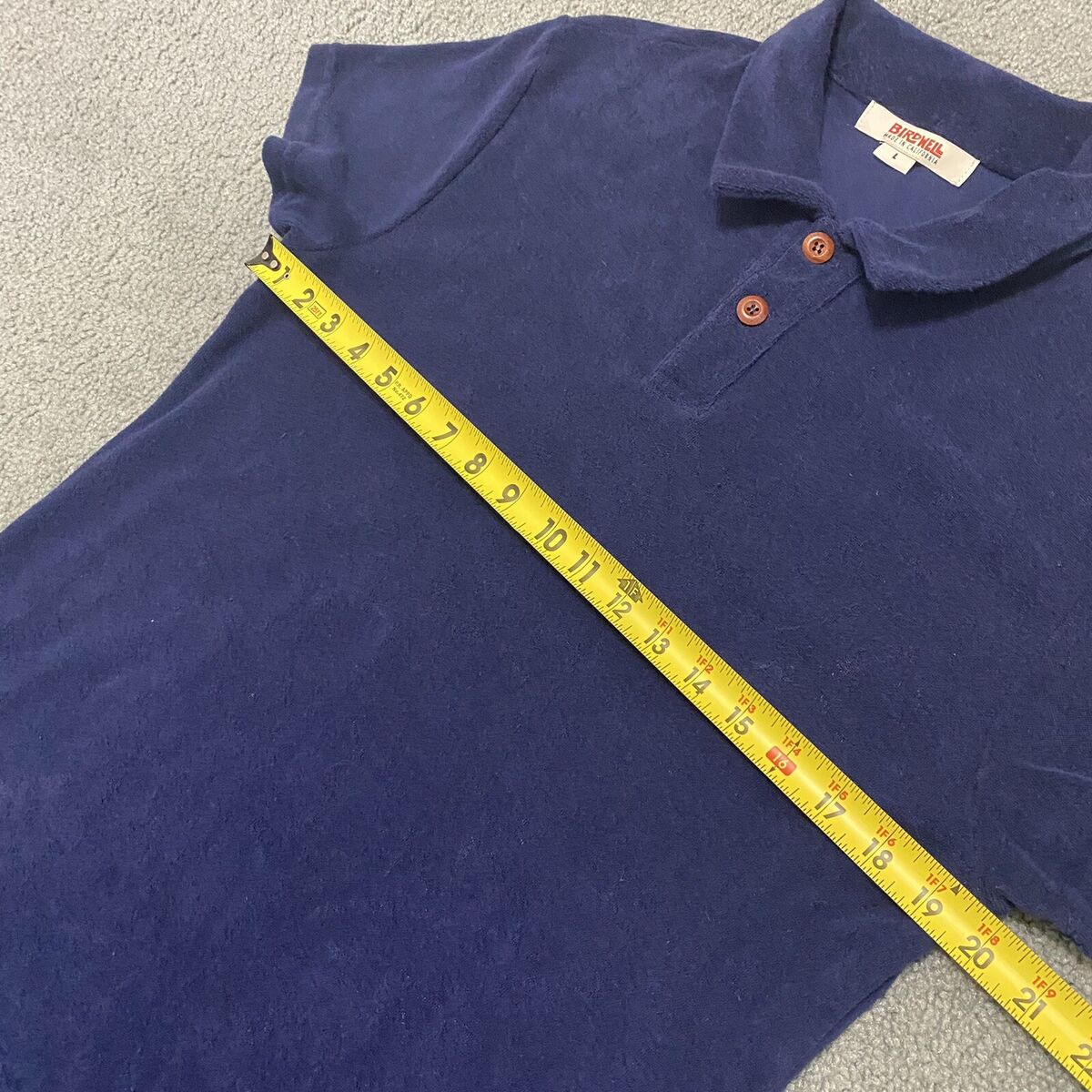Birdwell Beach Britches Short Sleeve Terry Cloth Polo Shirt Birdwell Beach Britches Short Sleeve Terry Cloth Polo Shirt