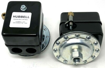 FURNAS HUBBELL FIRE SPRINKLER PRESSURE SWITCH 30-40 PSI , 3/8'' FNPT W/ UNLOADER