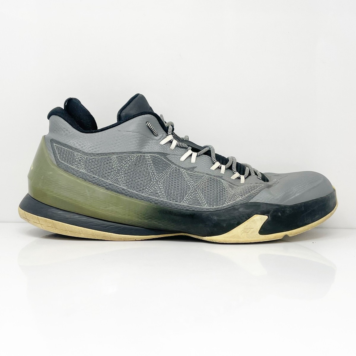 Nike Mens Air Jordan CP3 VIII 684855-003 Gray Basketball Shoes