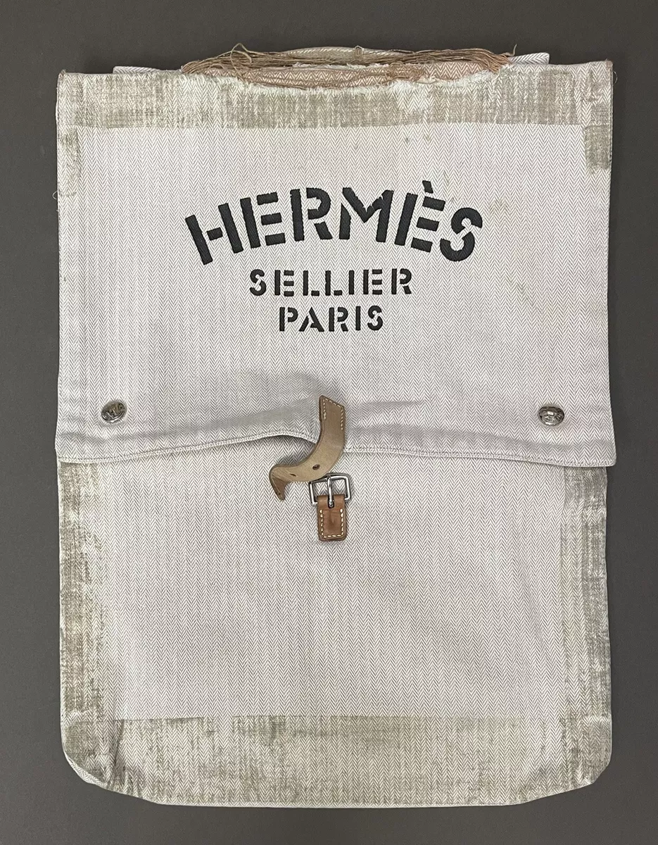 AUTHENTIC “HERMES SELLIER PARIS” Stable-Tack-Equestrian Bag — Rare