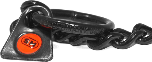 Herm Sprenger Black Stainless Steel Choke Dog Training Collar with Training Clic - Picture 6 of 7
