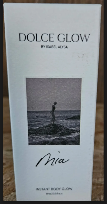 Dolce Glow Mia Instant Body Glow 2 oz Twin Pack