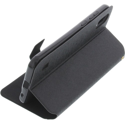 Custodia per ZTE Blade A5 2020 Book-Style Protettiva Cellulare Lucido Nero - Foto 4 di 6