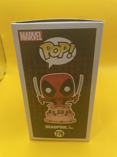 Funko Pop! Vinilo: Marvel - Deadpool in Cake #776 - Imagen 4 de 6