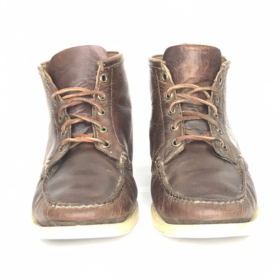 Botas al Tobillo Sebago Docksider Para Mujer Chukka Sin usar, en Caja, Puntera Cuero Marrón Talla EE. UU. 11 Foto 3 de 4