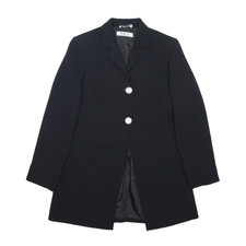 Vintage Marella Blazer Jacket Black 90s Womens S